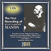 Manon (Busser, Ponzio and Opera Comique) CD 2 discs (2005) Pre-Owned