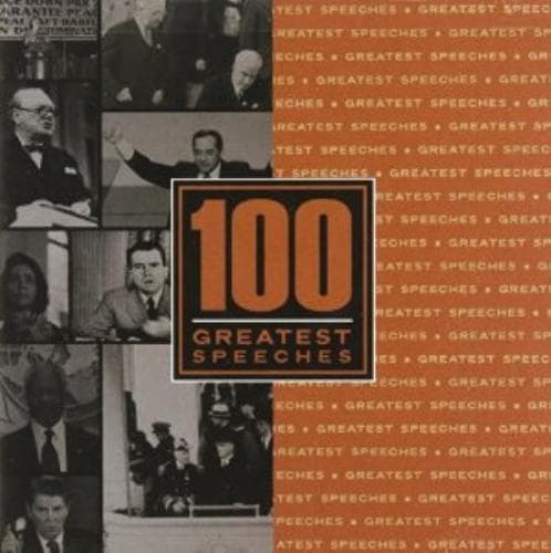Various Artists : 100 Greatest Speeches CD Pre-Owned