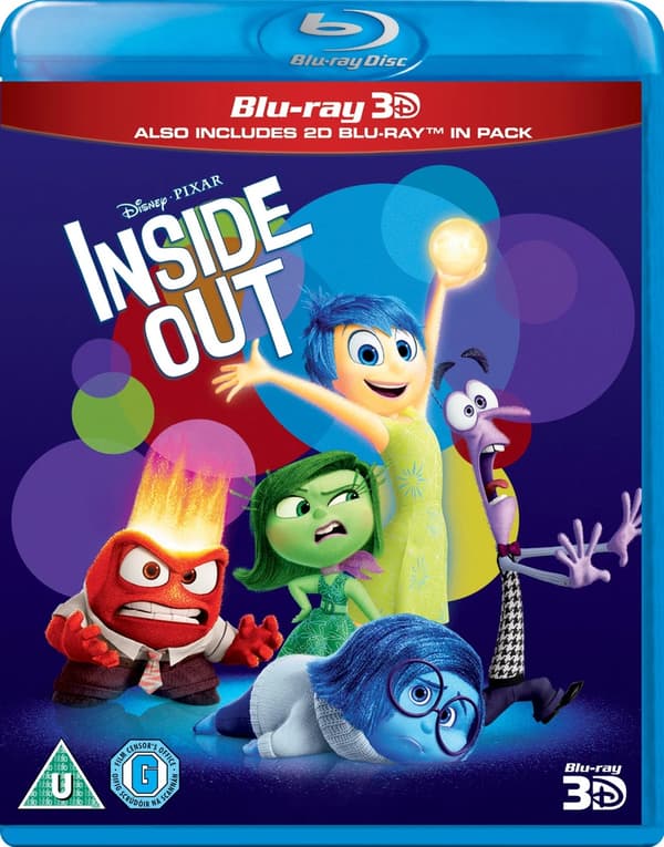 Inside Out (Bluray) Pete Docter Brand New
