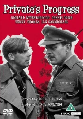 Private's Progress DVD (2004) Ian Carmichael, Boulting (DIR) Cert U Pre-Owned Region 2
