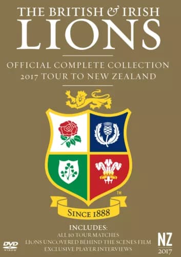 British & Irish Lions: Offisiell Samling 2017 DVD Box Set