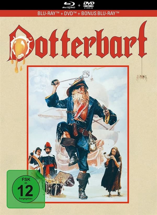 Dotterbart (Monty Python auf hoher See) 3Disc Limited Collector's E (Bluray) Brand New