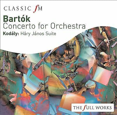 Bela Bartok : Bartok: Concerto for Orchestra / Romania CD Pre-Owned