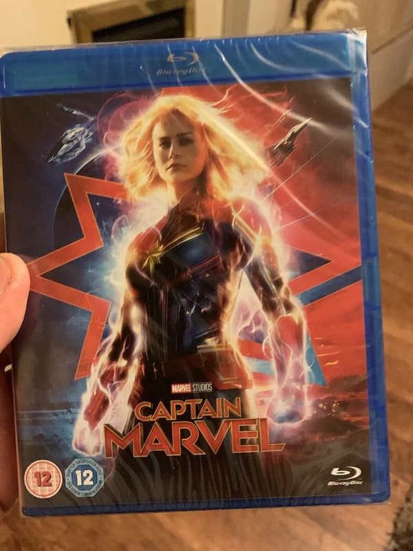 Captain Marvel (2019) BLU RAY Brand New