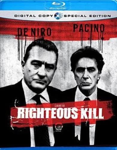 RIGHTEOUS KILL Region A Blu Ray,US Import Brand New
