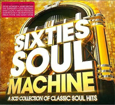 Various Artists : Sixties Soul Machine CD Box Set 3 discs (2013) Pre-Owned