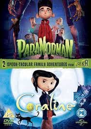 Coraline / Paranorman DVD (Alue 2)