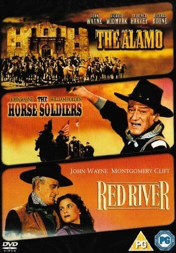 John Wayne Western Box DVD (2009) – 3 elokuvaa
