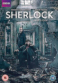 Sherlock: Kausi 4 (DVD, 2017) Benedict Cumberbatch, 2 levyä