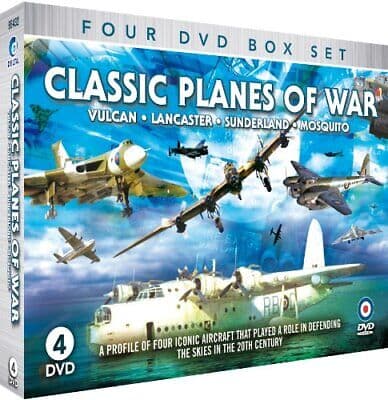 Classic Planes Of War DVD (2010) Cert E 4 Discs Pre-Owned Region 2