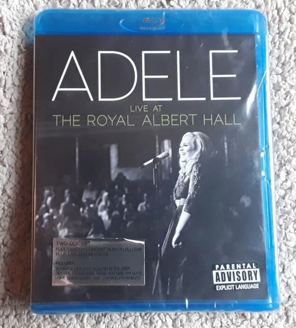 Adele Live At The Royal Albert Hall (Blu Ray & CD, 2Disc) Brand New