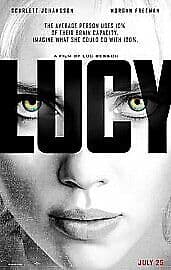 Lucy DVD (2015) Scarlett Johansson, Besson
