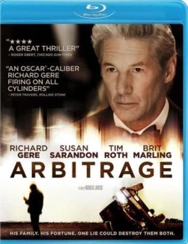 ARBITRAGE Region A Blu Ray,US Import Brand New