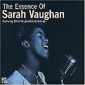 Sarah Vaughan : The Essence Of CD 2 discs (2006) Pre-Owned