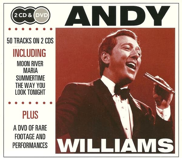 Andy Williams - 2 CD-er & DVD: Moon River, Summertime & Mer