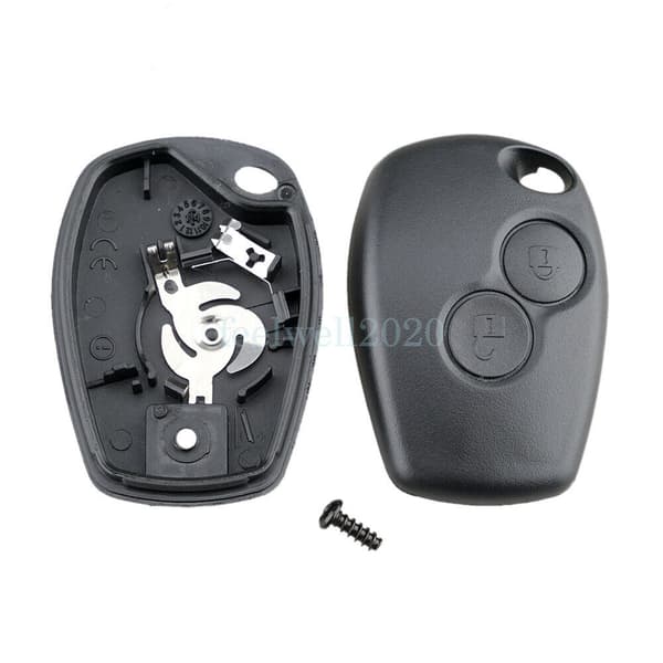 2 Button Remote Key Fob Case Replace For Renault Trafic Clio Twingo Kangoo Modus