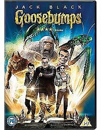 Goosebumps DVD (2016) Jack Black, Letterman (DIR) Cert PG Pre-Owned Region 2