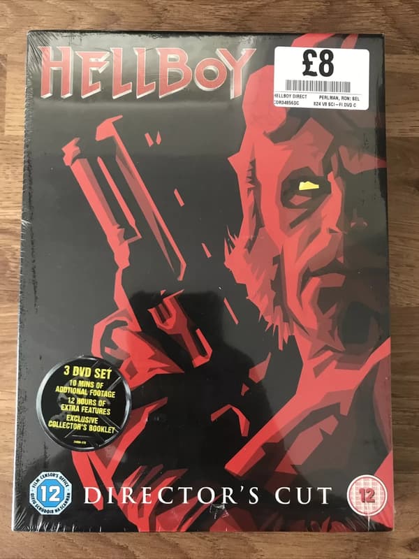 Hellboy Director's Cut – 3 levyn Boxset DVD (2004)