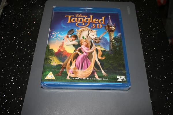Tangled (3D Bluray, 2016) . Cert PG. Brand New