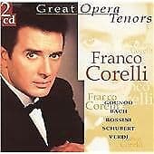 Great Opera Tenors - Franco Corelli CD Pre-Owned