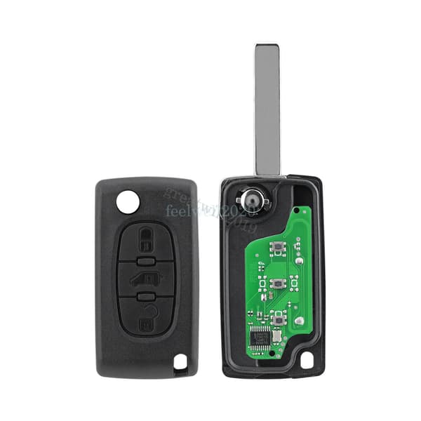 3 Button Remote Key for Peugeot Expert Citroen Dispatch 2010 2011 2012 2013 2014
