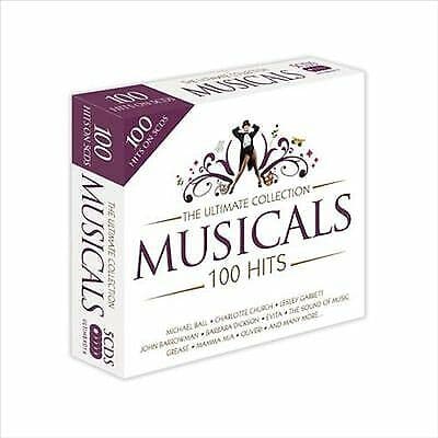 Various Artists : Musicals: The Ultimate Collection CD Box Set 5 discs (2009) Pre-Owned