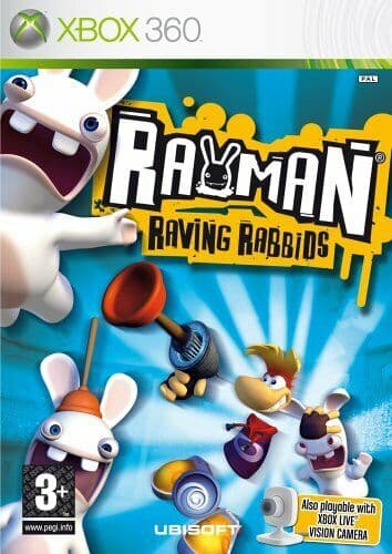 Rayman - Rayman Raving Rabbids (Xbox 360) - Game JSVG Pre-Owned