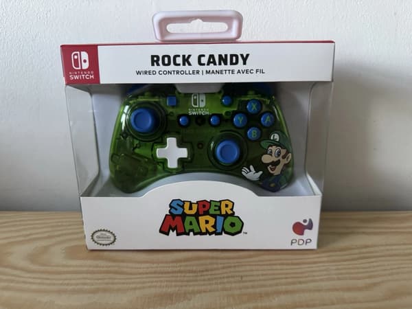 PDP Rock Candy Wired Gaming Nintendo Switch Green Controller Brand New