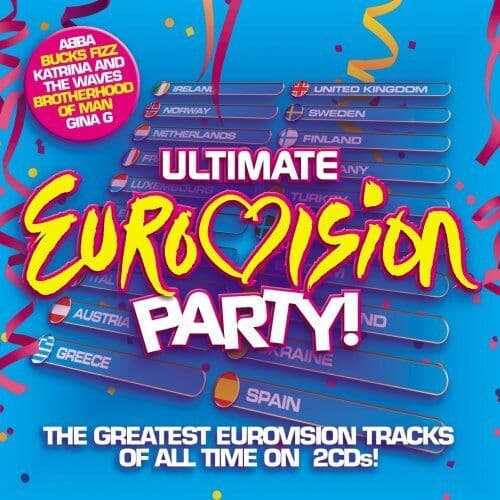 Various Artists : The Ultimate Eurovision Party CD 2 discs (2008) Pre-Owned