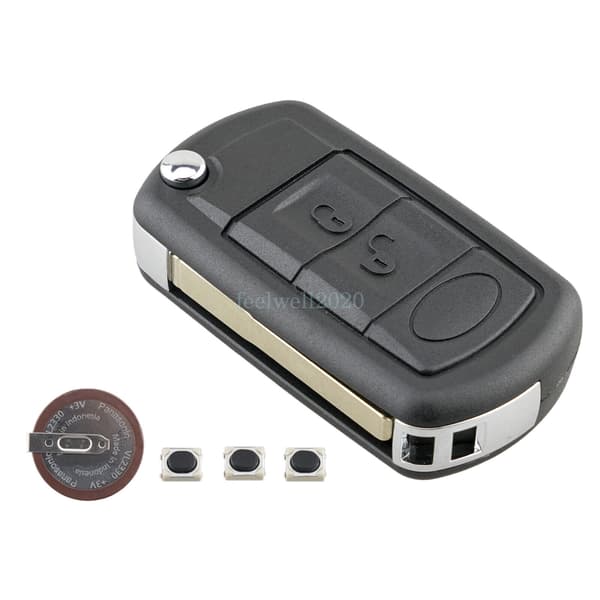 3 Button Key Case Fob Shell For Land Rover Range Rover 2005 2006 2007 2008 2009