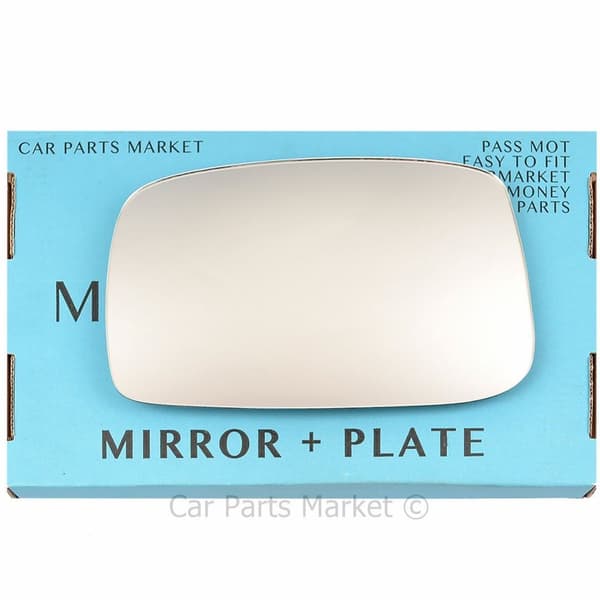 For Citroen C8 02-14 Left Passenger Side Wing Mirror Glass with Plate