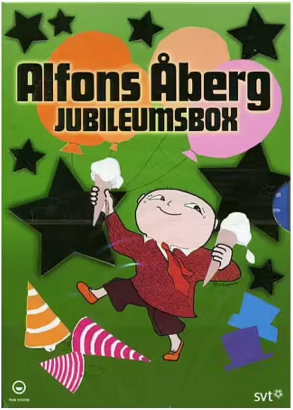 Alfons Åberg Jubileumsbox – 4-disc DVD (Danska)