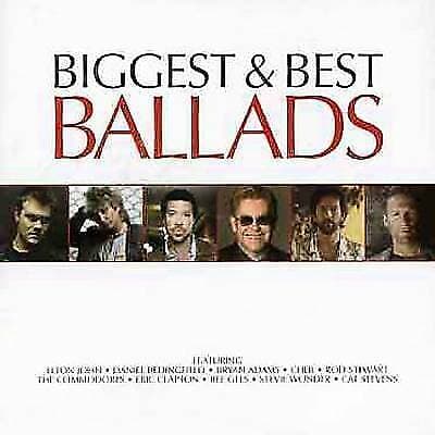 Various Artists : Biggest and Best Ballads CD 2 discs (2004) Pre-Owned