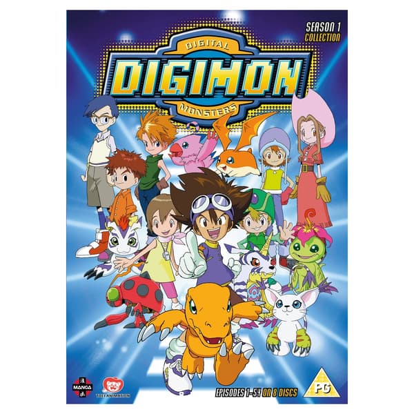 Digimon - Digital Monsters: Kausi 1 DVD