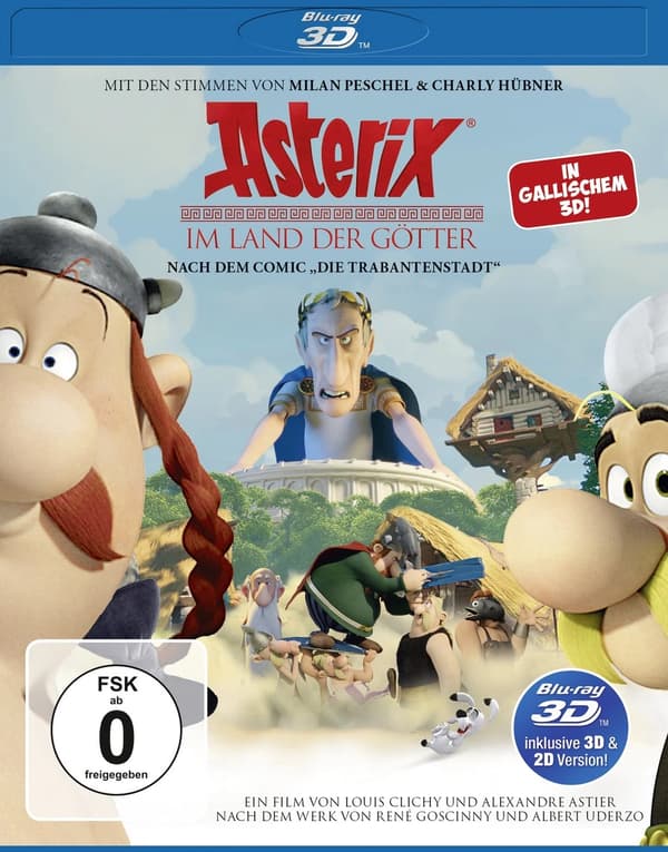 Asterix im Land der GÃ¶tter (inkl. 2DVersion) (Bluray) Brand New