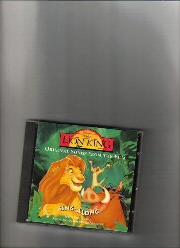 Various : Lion King Sing-A-Long CD Pre-Owned