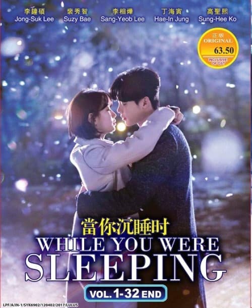 WHILE YOU WERE SLEEPING - KOREAN TV SERIES DVD BOX SET (1-32 EPS)