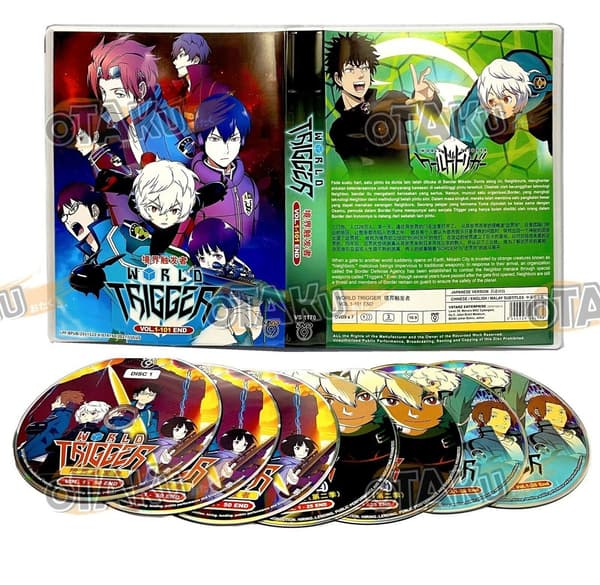 WORLD TRIGGER - COMPLETE ANIME TV SERIES DVD BOX SET (1-101 EPS)