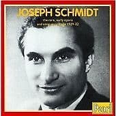 Joseph Schmidt - Opera and Song Recital CD Pre-Owned