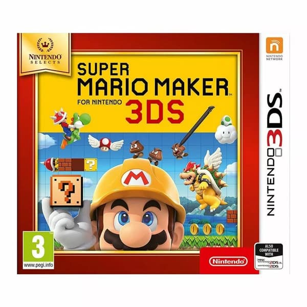 Super Mario Maker Nintendo Selects 3DS Brand New