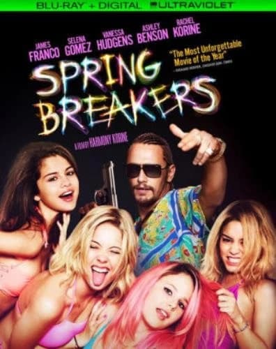 SPRING BREAKERS Region A Blu Ray,US Import Brand New