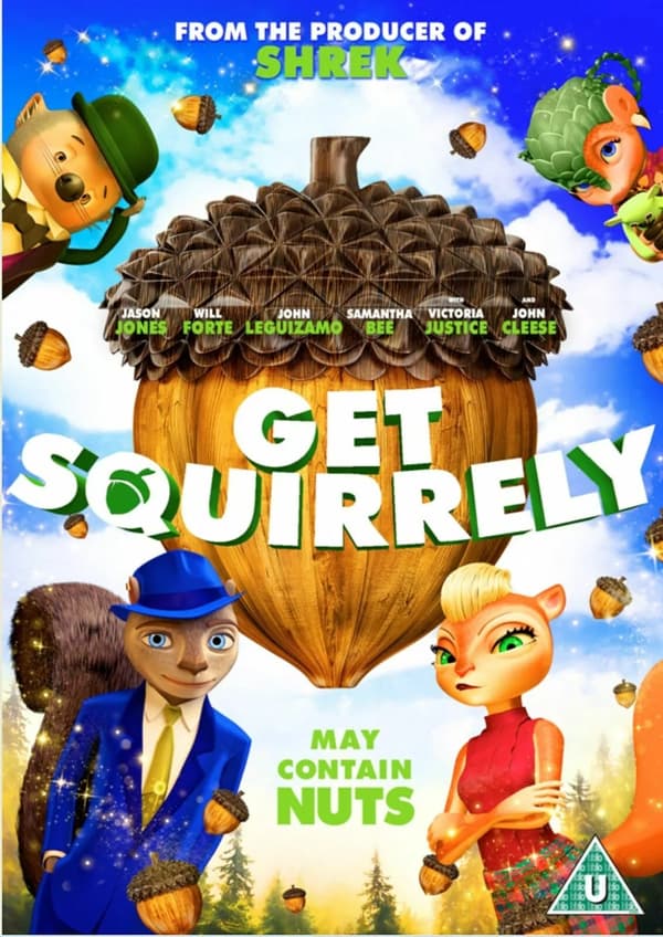 Get Squirrely DVD - Animerad Familjefilm