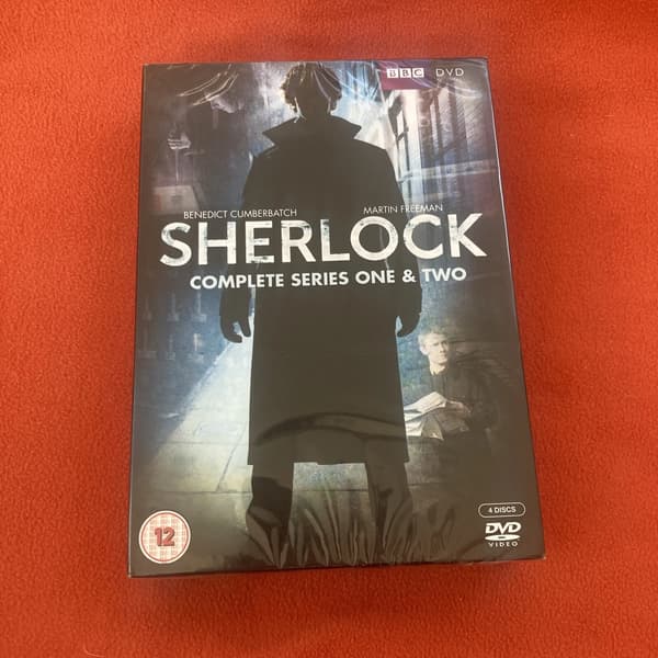 Sherlock - Komplett Sesong 1-2 DVD (2012) med Benedict Cumberbatch