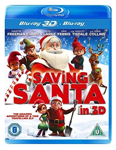 Saving Santa (3D) - Animoitu Perhe-elokuva DVD (2017)