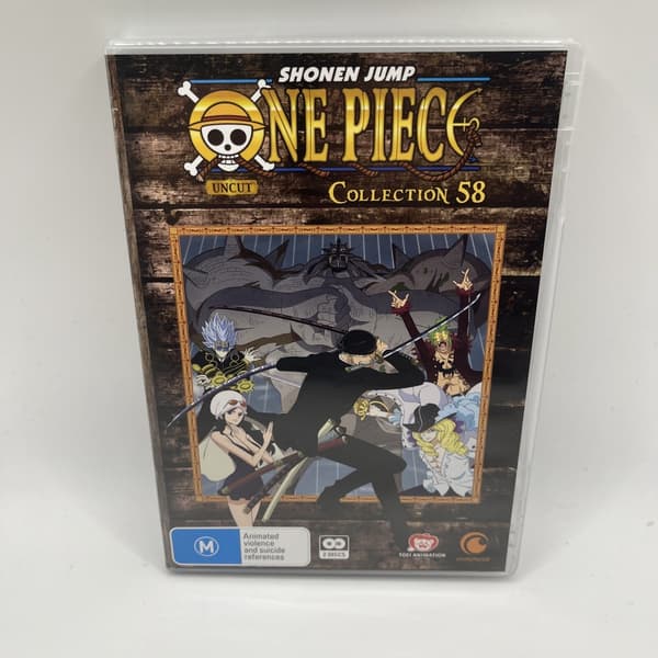 One Piece (Uredigert) Samling 58 DVD