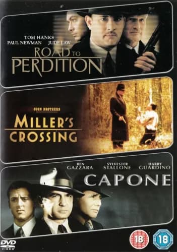 Road To Perdition, Miller's Crossing, Capone - DVD-kokoelma