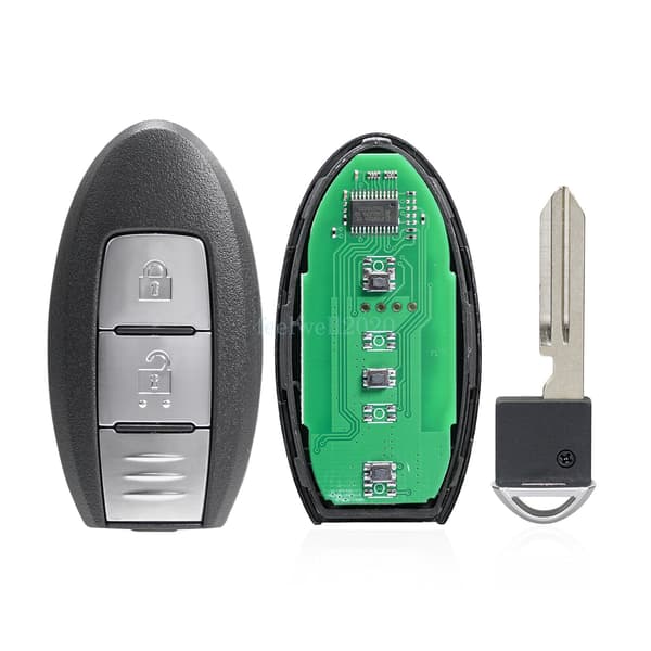 2 Button Smart Remote Key Fob For Nissan Note 2013 2014 2015 2016 433mhz Chip