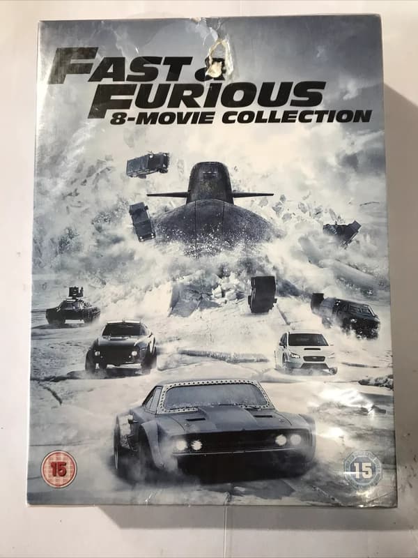 Fast & Furious: 1-8 Box Set (DVD, 2017)