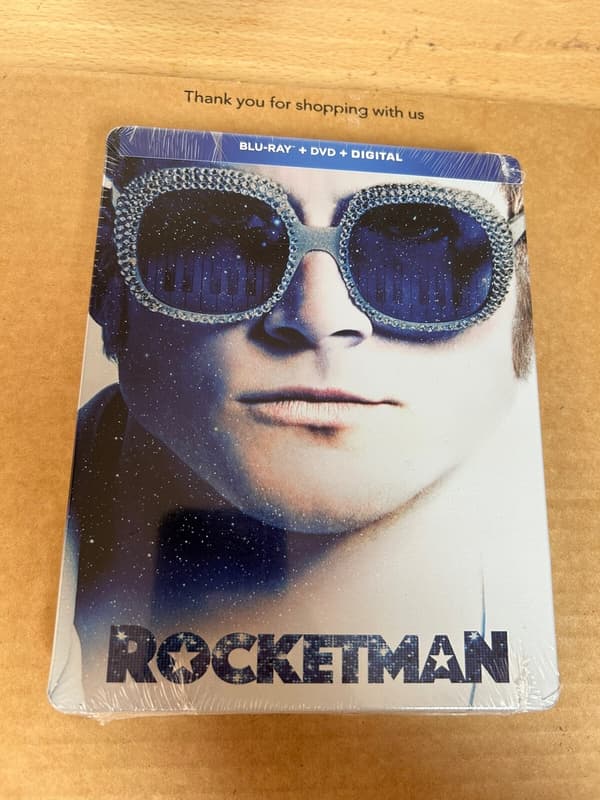 Rocketman Blu-ray & SteelBook Ltd Edition + DVD