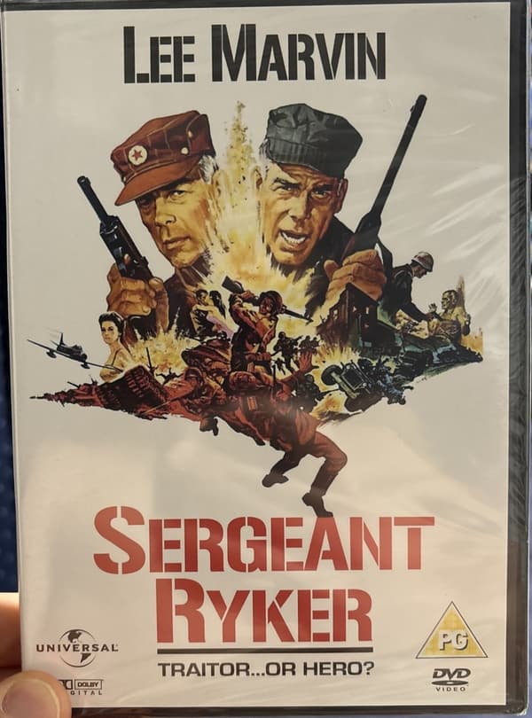 Sergeant Ryker: Koreakrigsdrama DVD (1968)